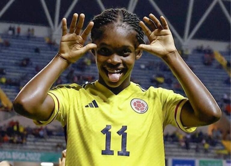 Colombian Soccer Player Linda Caicedo