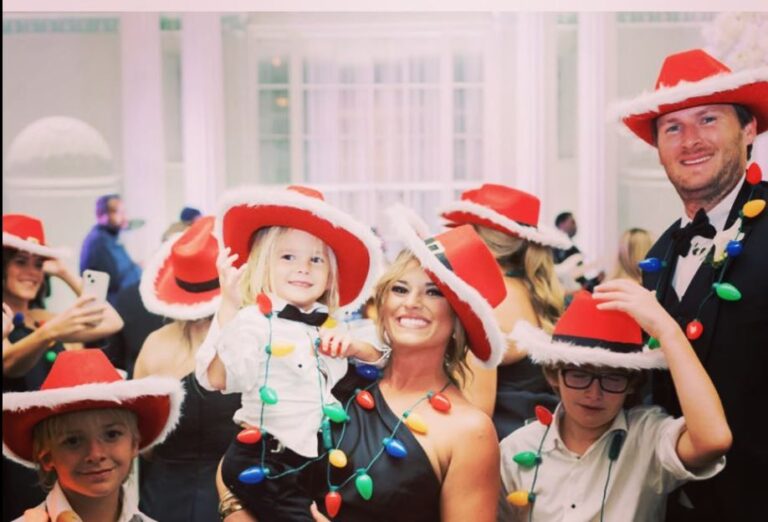 Lindsay Robert Shivers With Their Kids