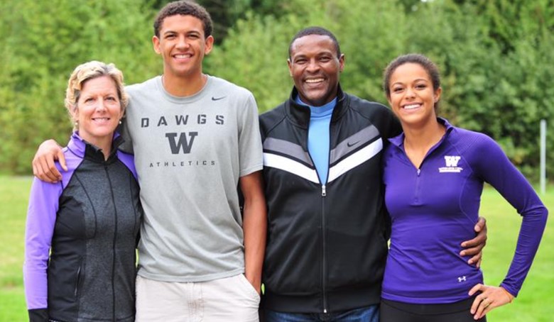 Matisse Thybulle With His Parents & Sister