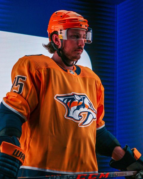 Matt Duchene In The Predators Jersey