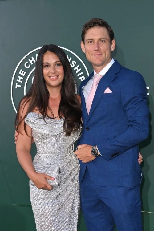 Matthew Ebden And His Wife Kim Doig Ebden