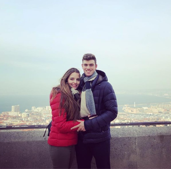 Maximilian With His Girlfriend During Their Vacation In France