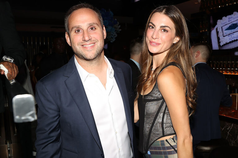 Michael Rubin With His Girlfriend