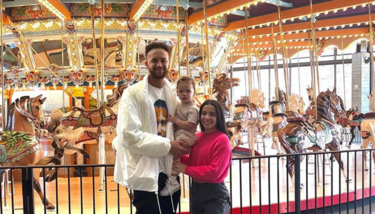 NBA Star Kyle Anderson, Wife Crystal Marie And Their Son Kameron