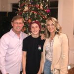 Nadia And Bart Conner With Their Son Dylan