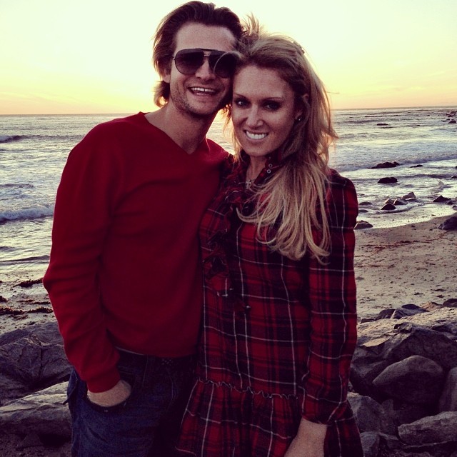 Natalie Gulbis With Her Husband Josh Rodarmel