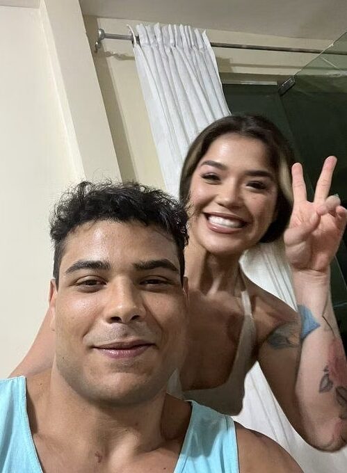 Paulo Costa Posted A Picture Of Him Posing Together With Tracy Cortez This Friday