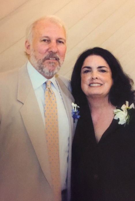 Picture Of Gregg Popovich And Wife Erin From A Spurs Calender
