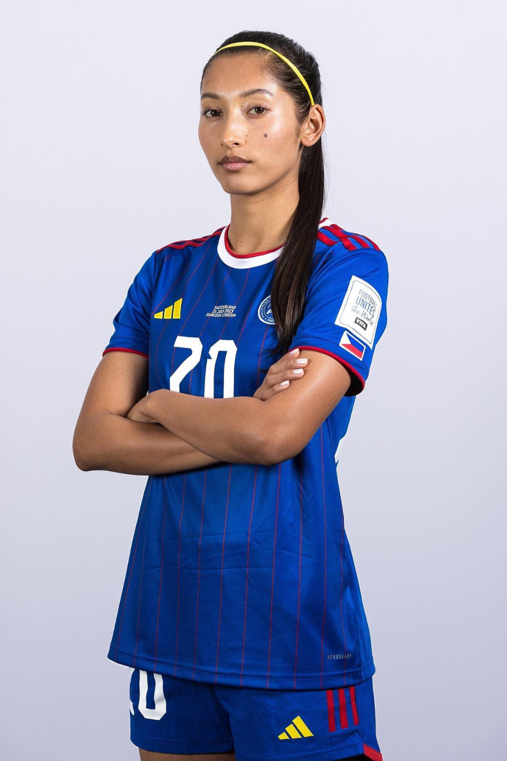 Quinley Quezada In Philippine National Jersey