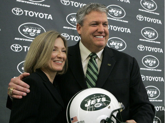 Rex Ryan And His Wife