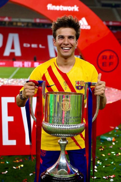 Riqui Puig Won 2020–21 Supercopa de España With Barcelona