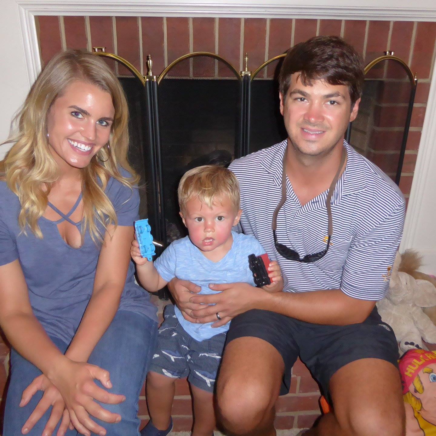 Scott Harman Wife Laurel Brook Bonner & Their Son