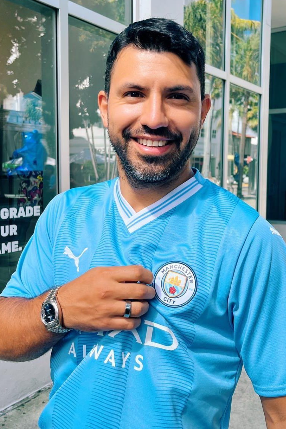 Sergio Kun Aguero, A Former Professional Soccer Player