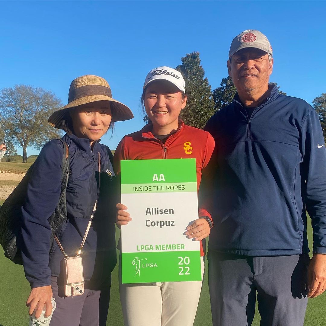 Allisen Corpuz With Her Parents