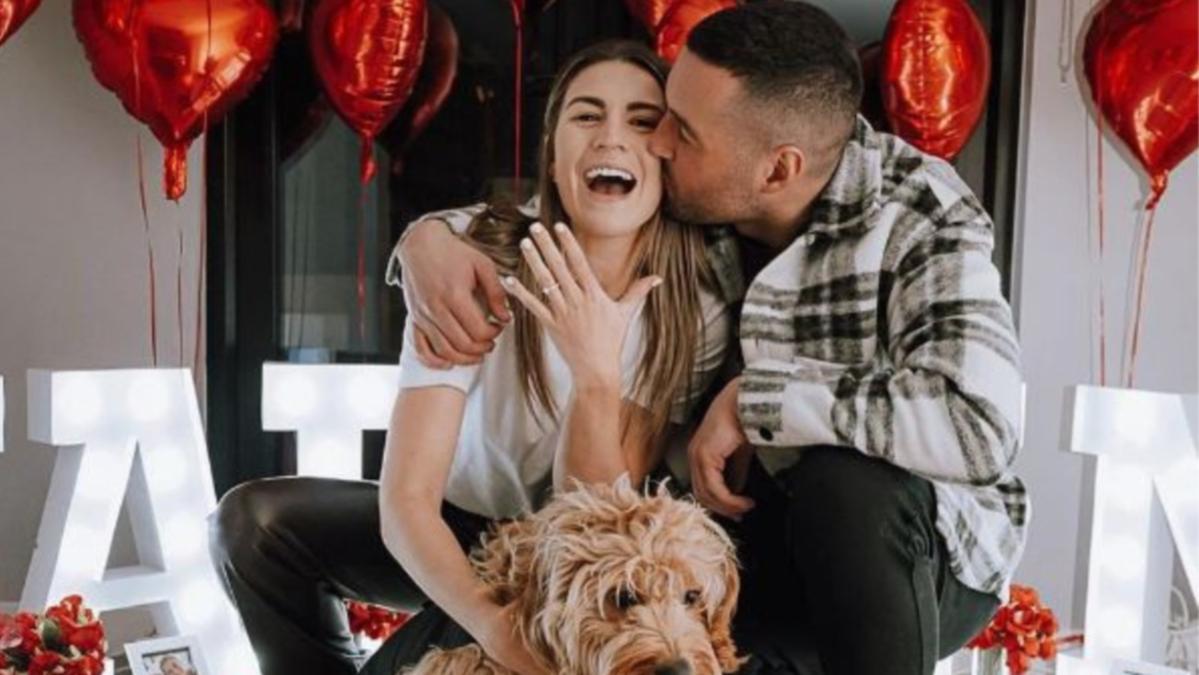 Steph Catley and Dean Bouzanis On Their Engagement