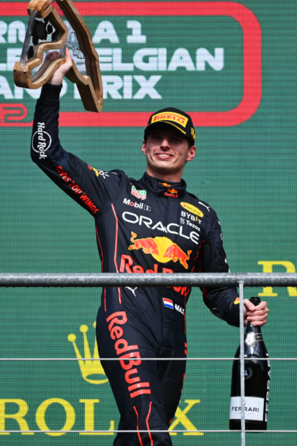 The 2022 Belgian GP Winner, Max Verstappen