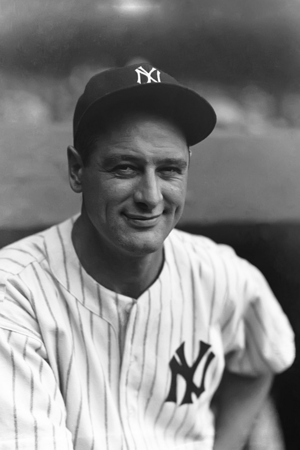 The Late Lou Gehrig Who Played Professional Baseball From 1923-1939