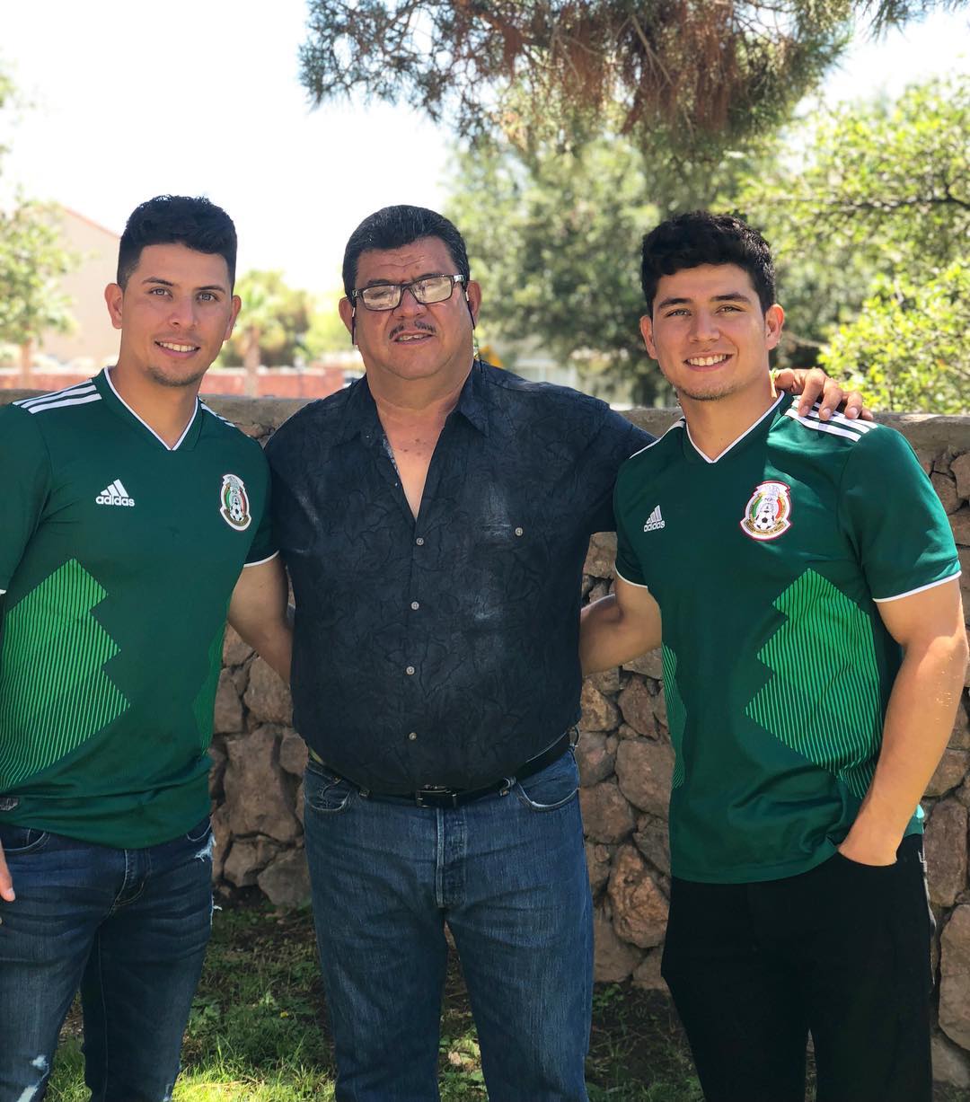The Urias Brothers With Their Father