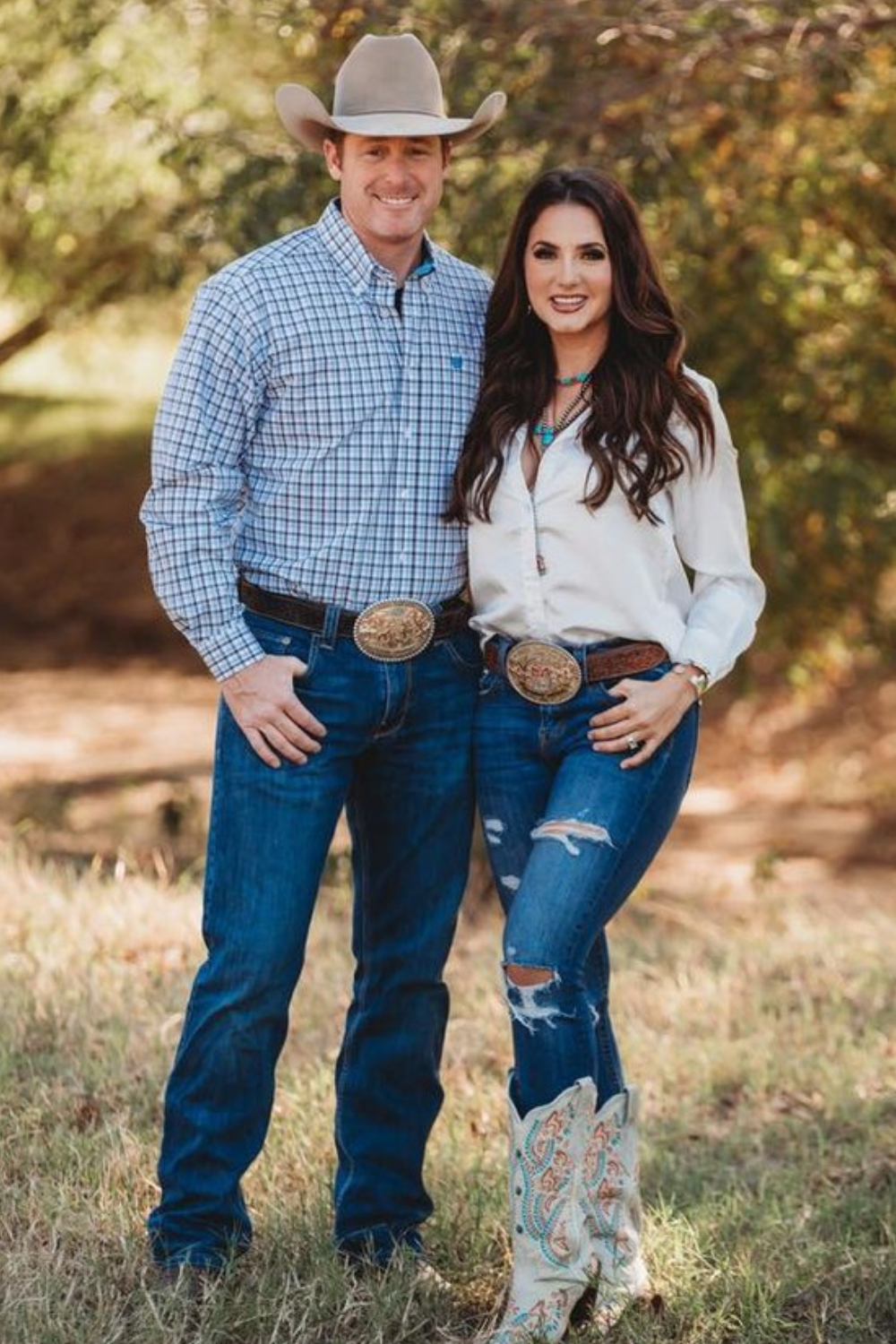 Tyson Durfey With His Wife Shea Fisher