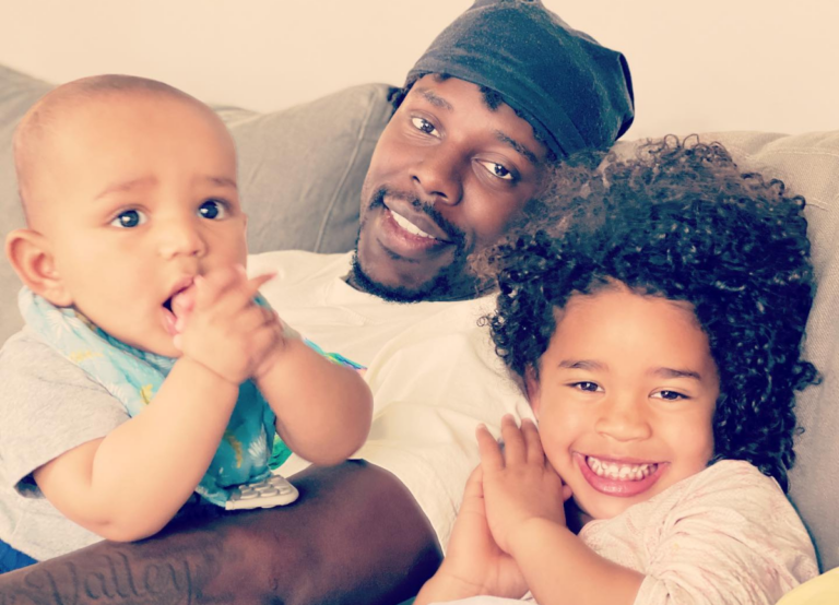 Jrue Holiday With His Two Kids