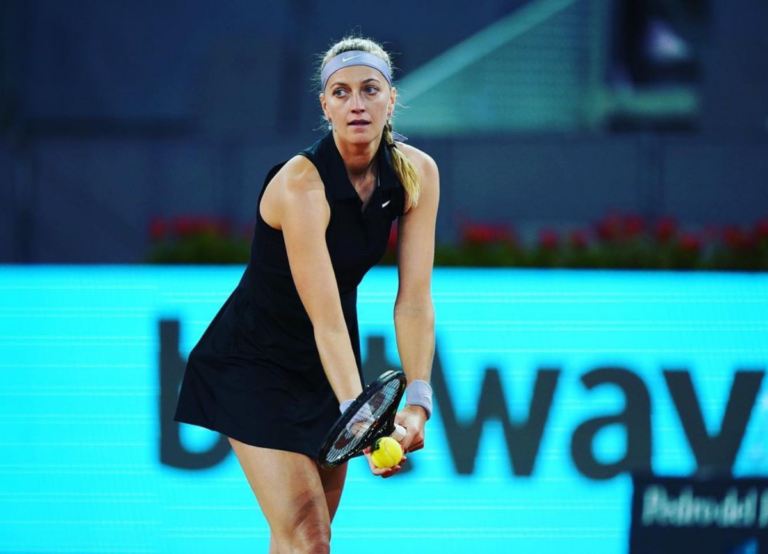 Petra Kvitova During Game