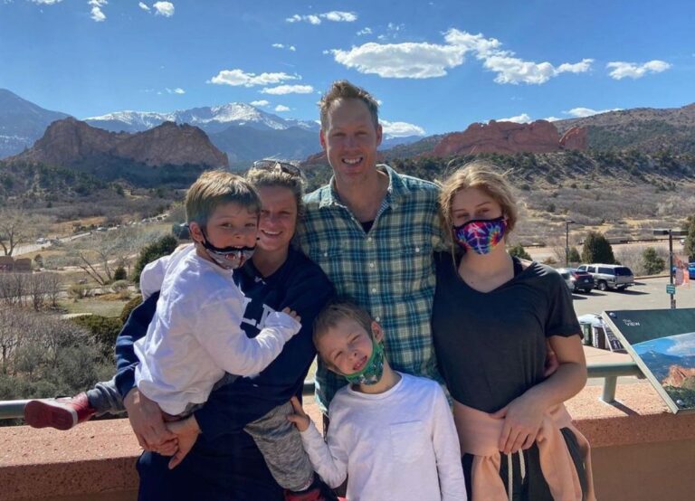 Kim Clijsters With Her Husband Brian And Three Kids