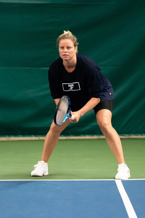 Kim Clijsters During Game