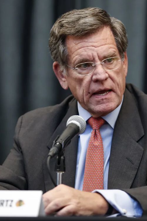 Rocky Wirtz During A Press Conference