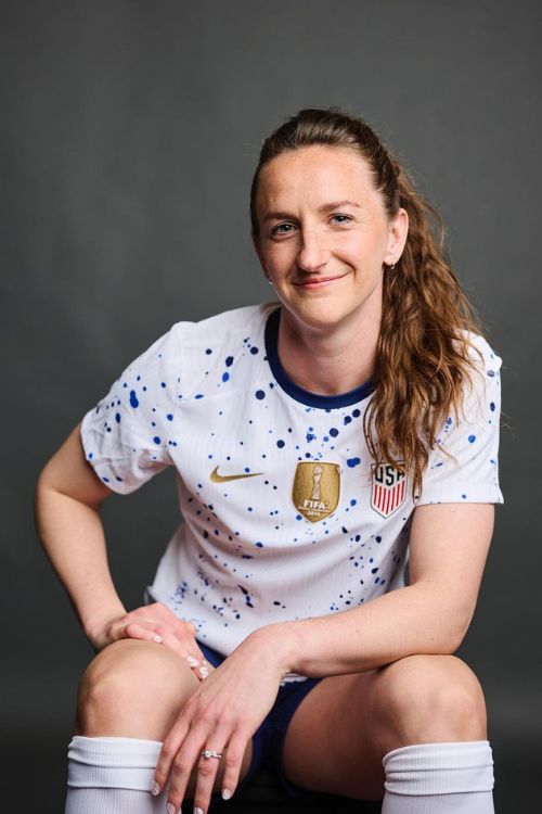 Andi Sullivan #25, USWNT, married Drew Skundrich December 15, 2019