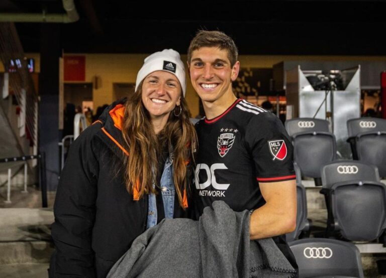 Andi Sullivan With Her Husband Drew Skundrich