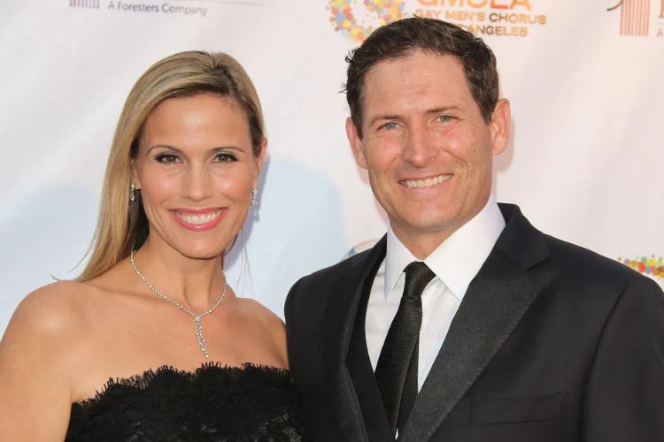 Steve Young With His Wife, Barbara