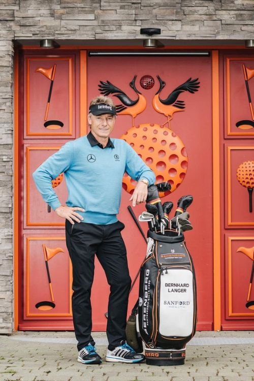 Successful German Golf Player Bernhard Langer