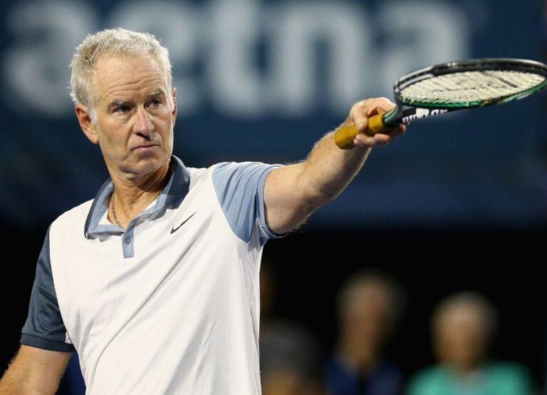 Former Tennis Player John Mcenroe