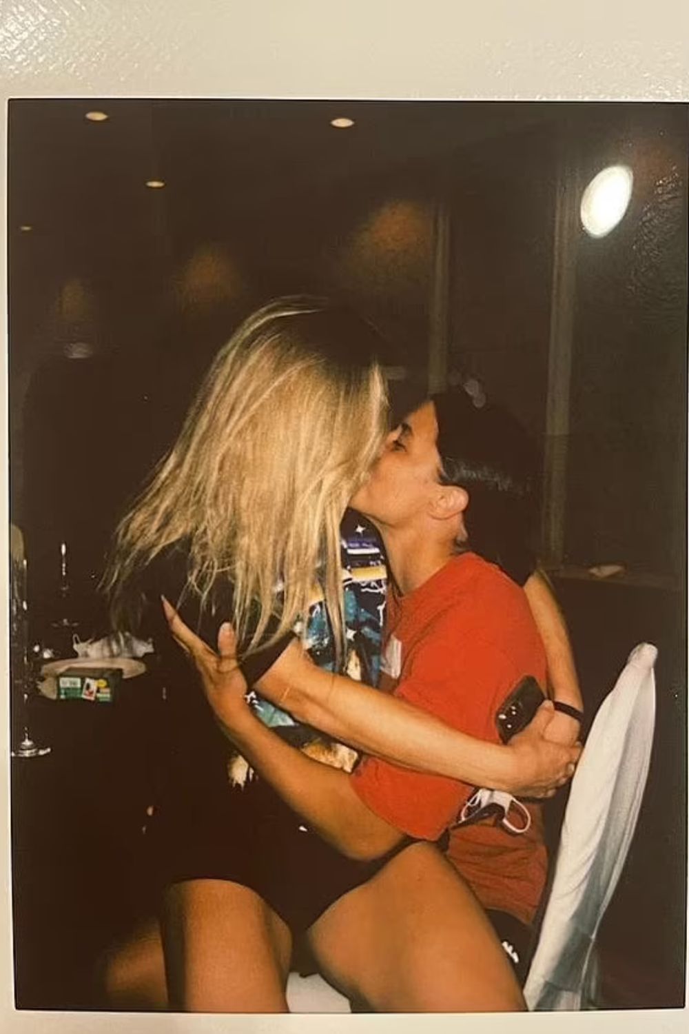 Kristie And Sam Polaroid Photo