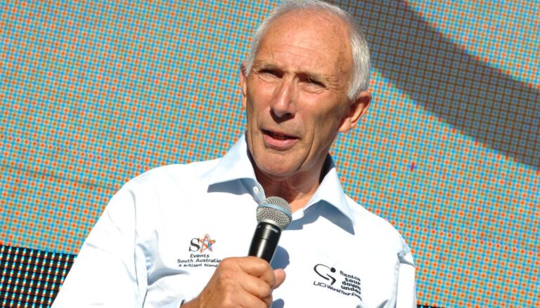Former Cyclist Phil Liggett
