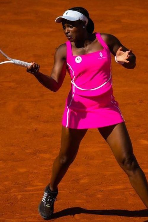 Sloane Stephens During Her Tennis Tournament