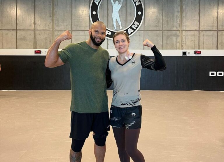 Thiago Santos And His Wife Yana Santos