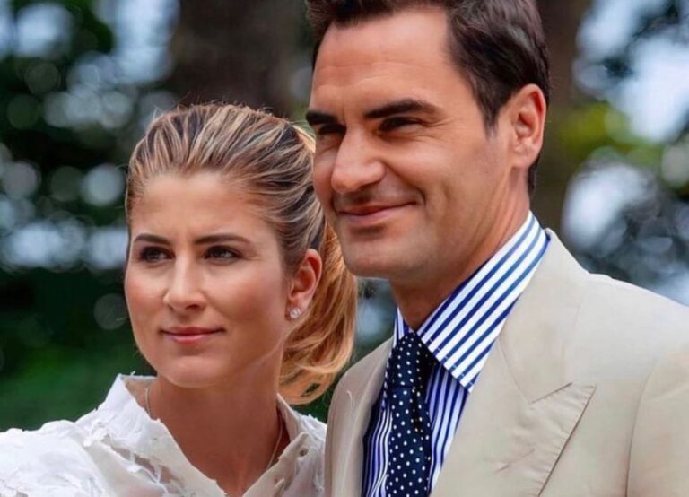 Roger With His Wife Mirka