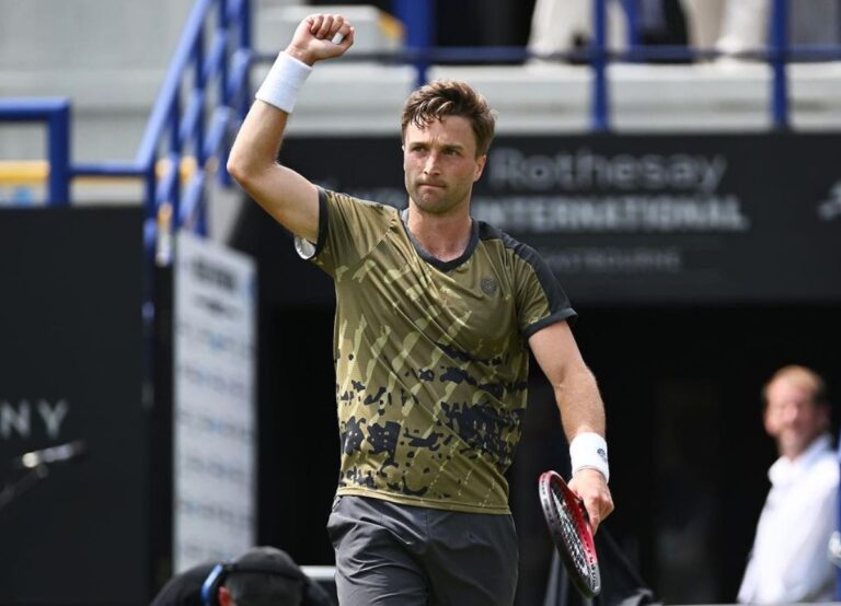 Liam Broady During Game