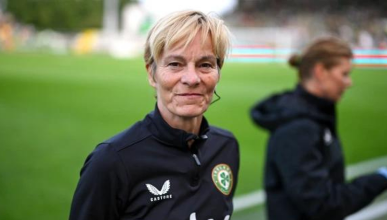 Vera Pauw During After A Training Session With Irish National Team