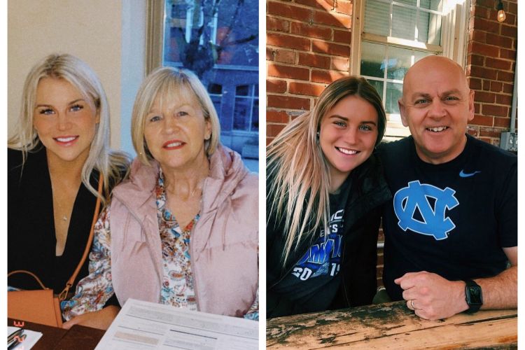 Alessia Russo Pictured With Her Dad, Mario Russo During Her Time In The US And With Her Mom, Carol Russo In 2022 