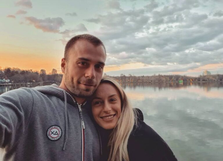 Ana Bogdan Pictured With Her Boyfriend Simone Tempestini