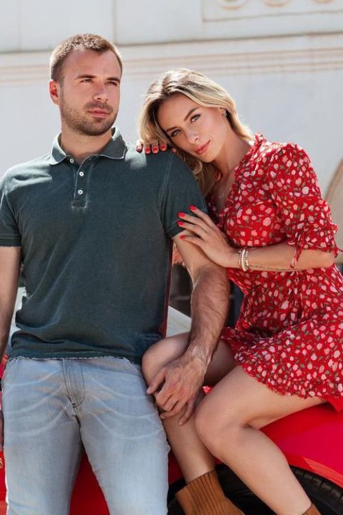 Ana Bogdan And Boyfriend Simone Tempestini Pictured For Porsche Advert In October 2022