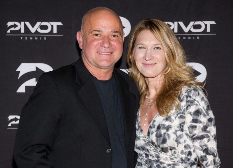 Andre Agassi And Wife Steffi Graf Pictured At An Event In 2023