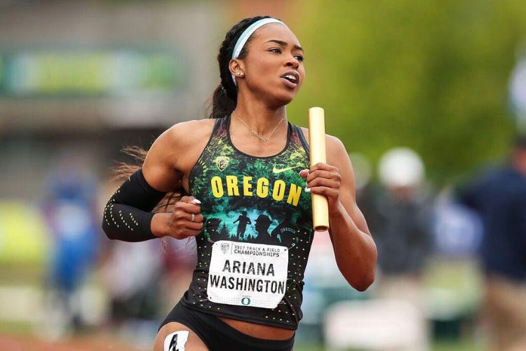 Ariana Murphy Pictured During Her Days With Oregon In 2017 