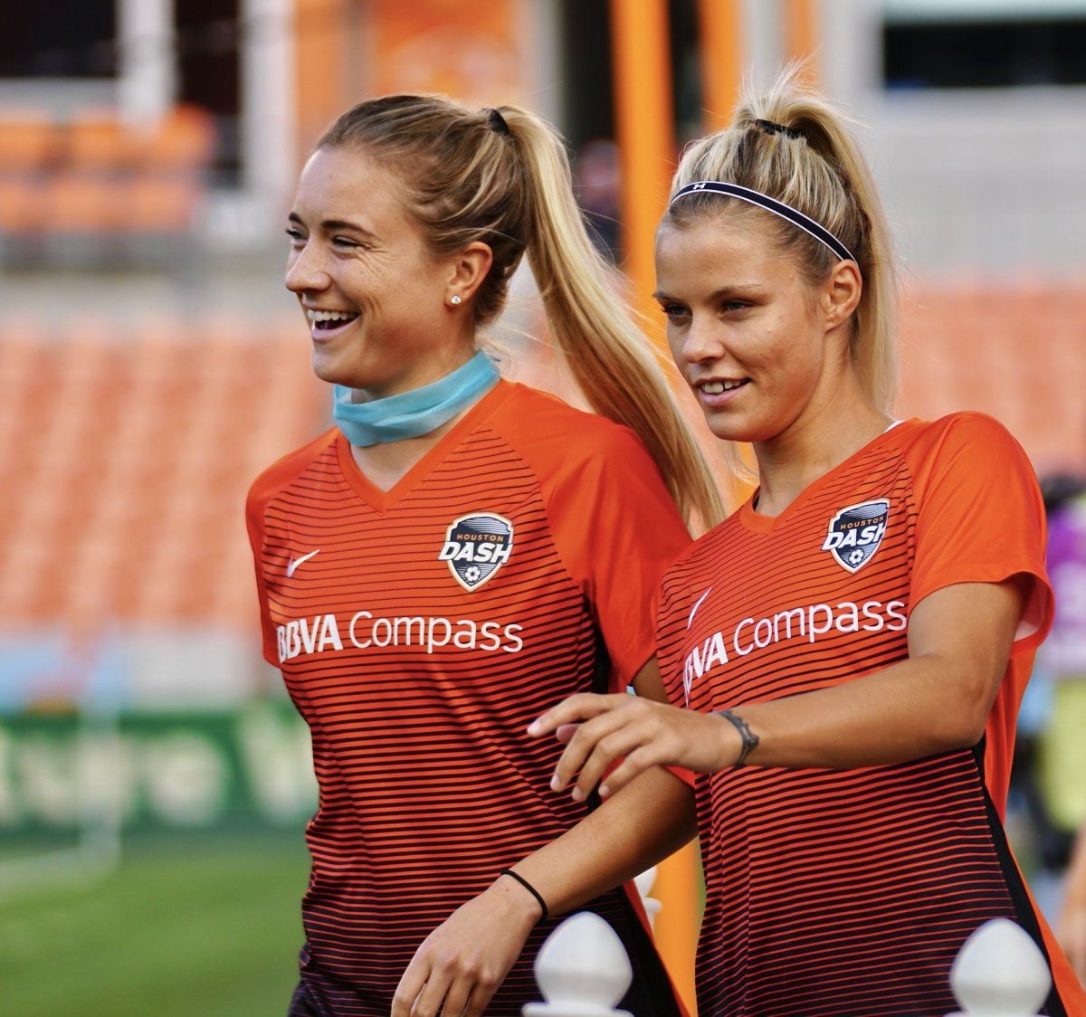 Kristie Mewis And Rachel Daly 