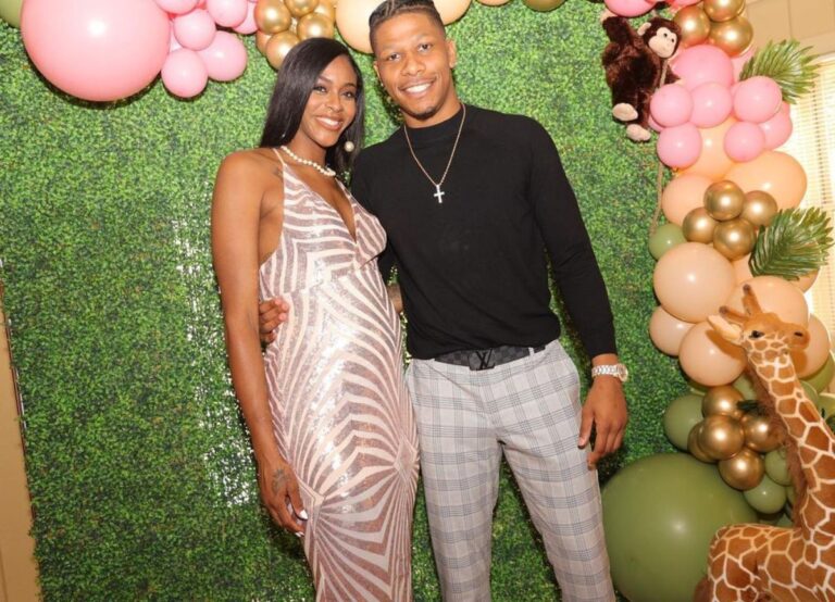 Cheyenne Parker Pictured With Her Husband To Be Keevin Tyus In 2021