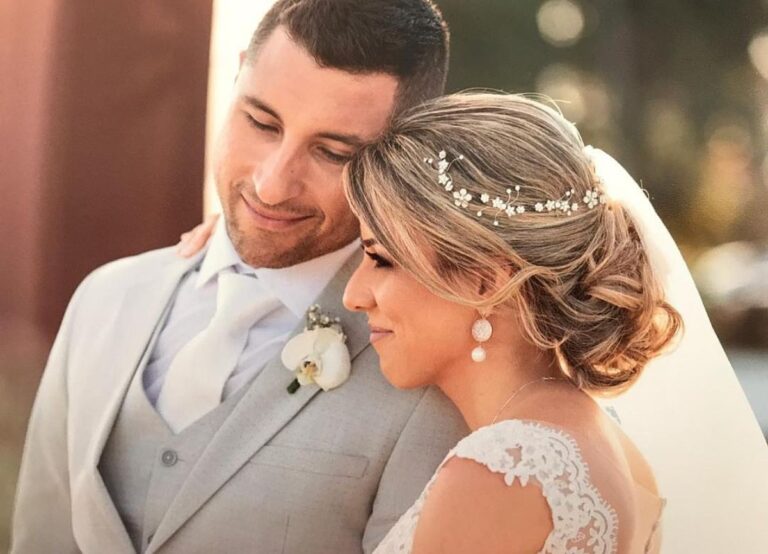 Felipe Lima Pictured With His Wife Flavia Danigno In 2018