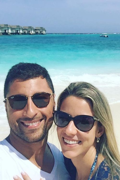 Felipe Lima Shares A Vacation Photo With Wife Flavia In 2018