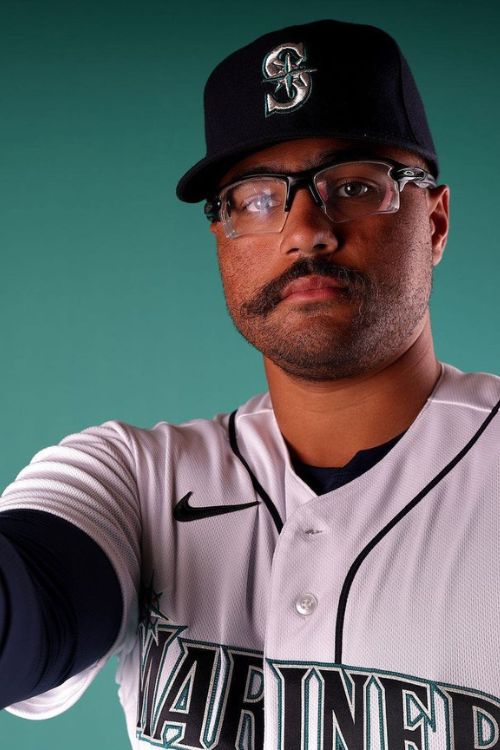 Isaiah Campbell Pictured In The Colors Of Seattle Mariners As He Makes His MLB Debut 